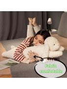 Boho stílusú, kézzel mosható, hímzett macskás hosszú párna