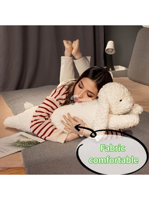 Boho stílusú, kézzel mosható, hímzett macskás hosszú párna