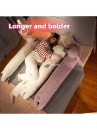 Boho stílusú, kézzel mosható, hímzett macskás hosszú párna