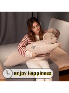 Boho stílusú, kézzel mosható, hímzett macskás hosszú párna