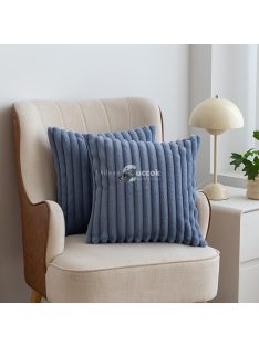 2db Puha Kényelmes Csíkos Dekoratív Párnahuzat