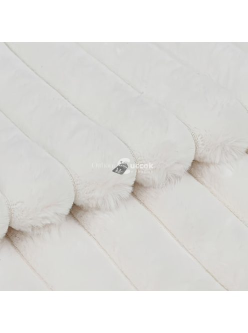 2db Puha Kényelmes Csíkos Dekoratív Párnahuzat