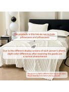 Kényelmes Bordázott Kötött Takaró Párnahuzattal