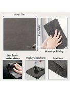 Varázslatos üvegtisztító kendő, többcélú poliészter törlőkendők ablakokhoz, tükrökhöz, autómosáshoz, konyhai és fürdőszobai felületekhez