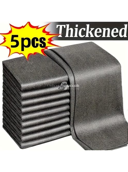 Varázslatos üvegtisztító kendő, többcélú poliészter törlőkendők ablakokhoz, tükrökhöz, autómosáshoz, konyhai és fürdőszobai felületekhez