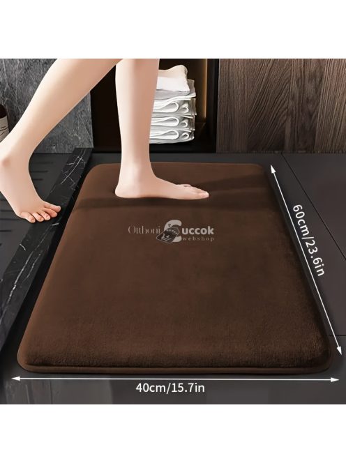 Luxus memóriahabos fürdőszobai szőnyeg