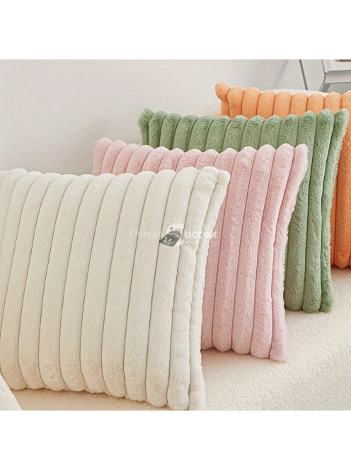 Kényelmes Plüss Bársony Kanapé Háttámla Párna