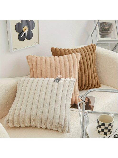 Kényelmes Plüss Bársony Kanapé Háttámla Párna