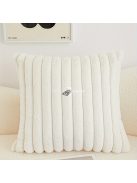 Kényelmes Plüss Bársony Kanapé Háttámla Párna