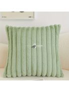 Kényelmes Plüss Bársony Kanapé Háttámla Párna