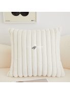 Kényelmes Plüss Bársony Kanapé Háttámla Párna