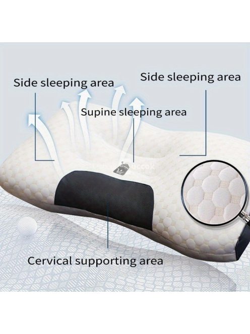 2 db Ergonomikus Memóriahab Nyak Támasztó Párna