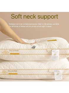   2 Pár Szójaszálas Háromdimenziós Légáteresztő Magas Minőségű Párna