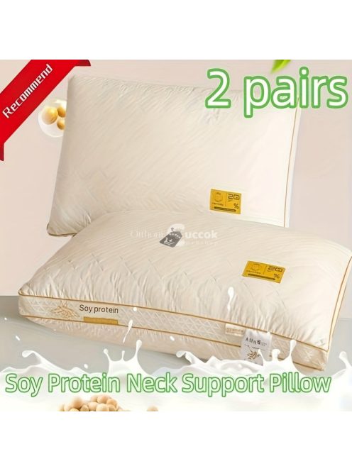2 Pár Szójaszálas Háromdimenziós Légáteresztő Magas Minőségű Párna