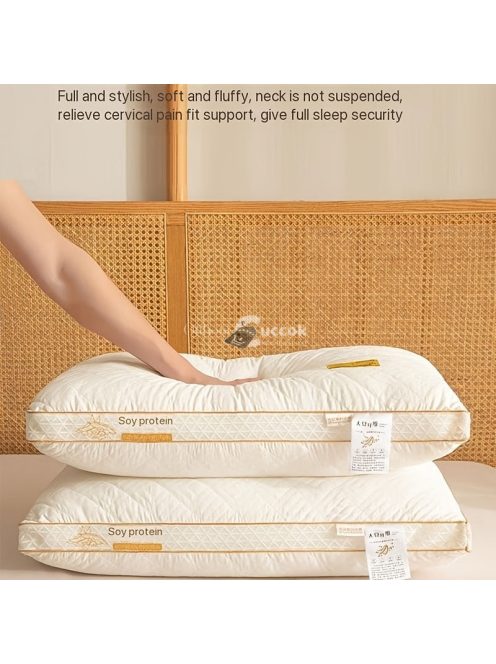 2 Pár Szójaszálas Háromdimenziós Légáteresztő Magas Minőségű Párna