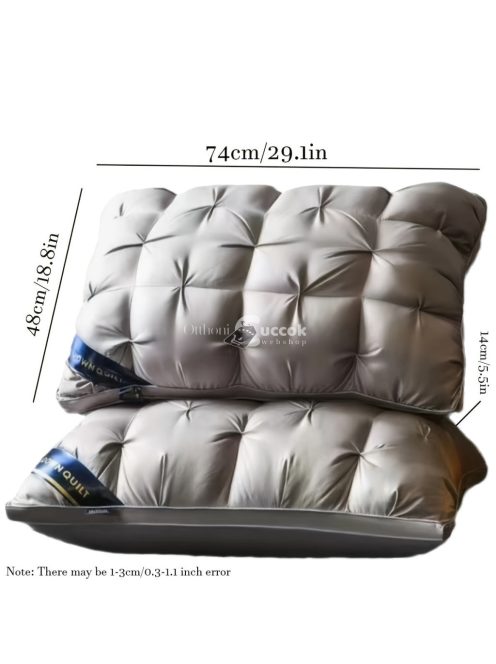 2db Luxus Szállodai Minőségű Poliészter Párna