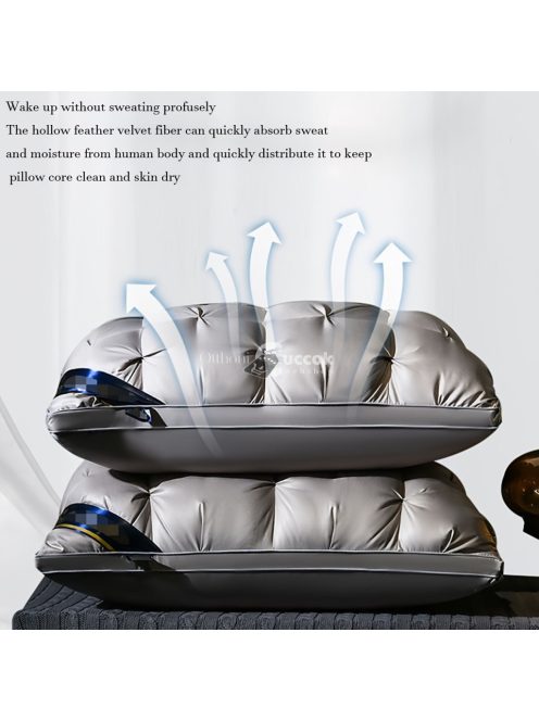 2db Luxus Szállodai Minőségű Poliészter Párna