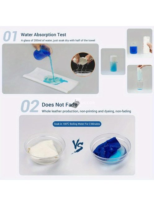 Ultra-elszívó valódi báránybőr autómosó törölköző