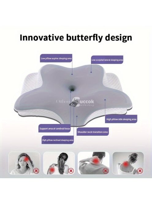 Memóriahabos Nyakpárna