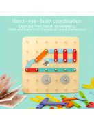 Fa Ábécé és Szám kirakó Puzzle