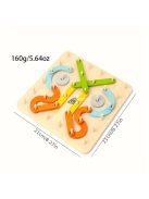 Fa Ábécé és Szám kirakó Puzzle