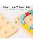 Fa Ábécé és Szám kirakó Puzzle