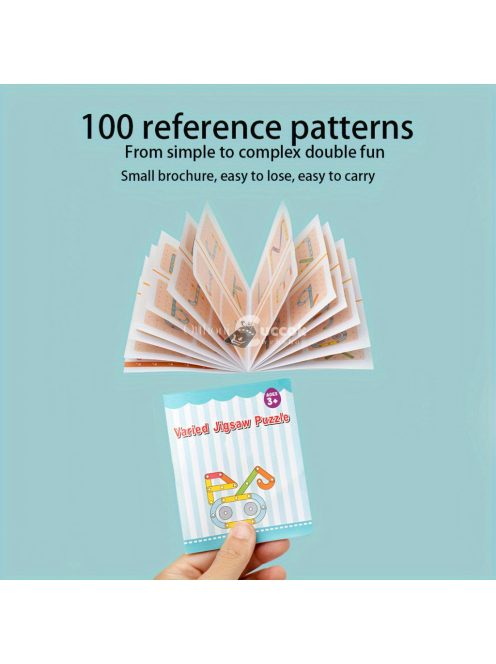 Fa Ábécé és Szám kirakó Puzzle