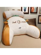 Háttámlával ellátott, ergonomikus olvasópárna