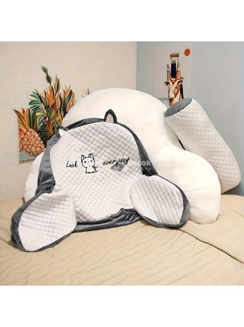 Háttámlával ellátott, ergonomikus olvasópárna