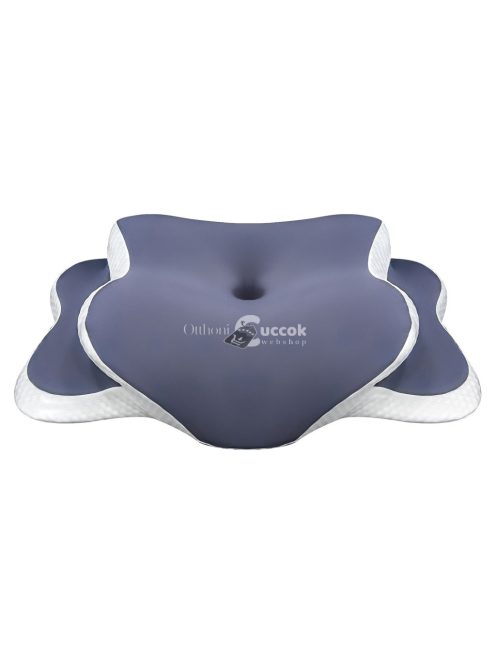 Ergonomikus memóriahabos nyakpárna hűsítő párnahuzattal