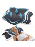 Ergonomikus memóriahabos nyakpárna hűsítő párnahuzattal