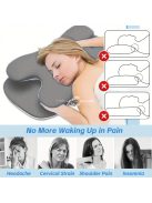 Glacier Fekete Pillangó Memóriahabos Párna