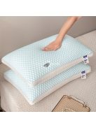 2db Luxus 3D Hűsítő Selyem Párna - Légáteresztő, Hipoallergén Nyaki Támaszos