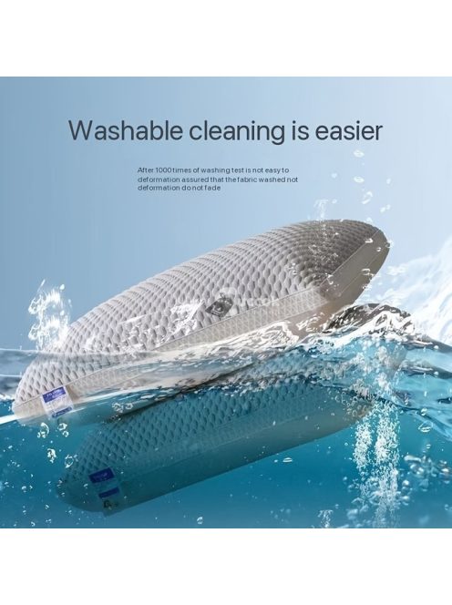 2db Luxus 3D Hűsítő Selyem Párna - Légáteresztő, Hipoallergén Nyaki Támaszos