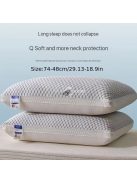 2db Luxus 3D Hűsítő Selyem Párna - Légáteresztő, Hipoallergén Nyaki Támaszos