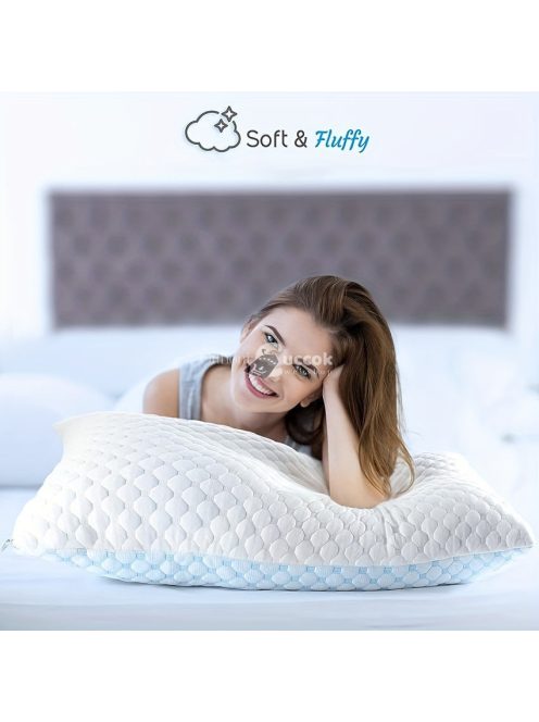 Rózsaszín memóriahabos párna