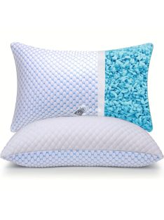 Rózsaszín memóriahabos párna