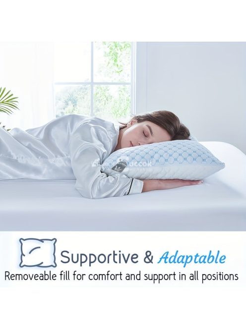 Rózsaszín memóriahabos párna