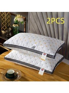 2db Luxus 3D Párna, vastagított huzattal