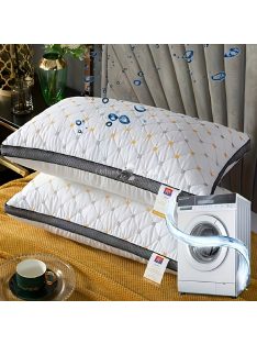 2db Luxus 3D Párna, vastagított huzattal