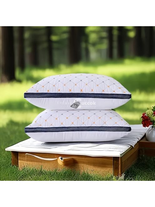 2db Luxus 3D Párna, vastagított huzattal