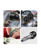 Hatszögű műanyag csavar- és anyavédő sapkakészlet