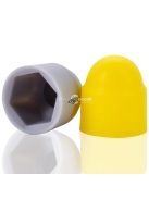 M3-M24 műanyag hatszögű anyavédő kupakok autókerekekhez