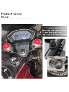 M3-M24 műanyag hatszögű anyavédő kupakok autókerekekhez