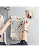 Konyhai hálós tárolózsák gyümölcsök, zöldségek és fokhagyma tárolására