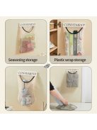 Konyhai hálós tárolózsák gyümölcsök, zöldségek és fokhagyma tárolására