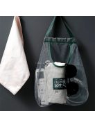 Konyhai hálós tárolózsák gyümölcsök, zöldségek és fokhagyma tárolására