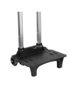 Gyerek hátizsákos kézikocsi, rózsaszín, összecsukható 2 kerekű húzós kocsi