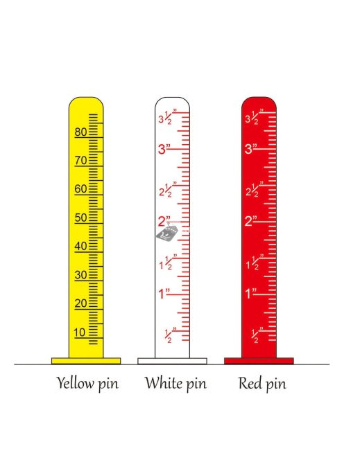 Sárga Öntapadós Cement Szintező Tű (1db)