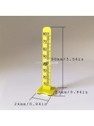 Sárga Öntapadós Cement Szintező Tű (1db)